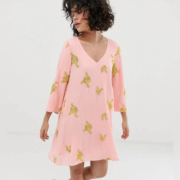 Wild Honey Embellished Dress. Size Medium. - Picture 1 of 6